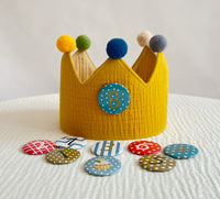 Korean Ins Style Children's Birthday Hat Crown Ball Party Theme Hat Photography Photo Props
