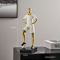 Armoire à vin de salon de décoration de football minimaliste moderne