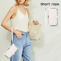 Crossbody Zipper Wallet Samsung Phone Case