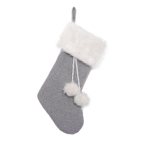 Pompon Pendant Christmas Stocking