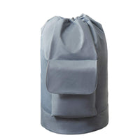 Bolsa de lavandería con cordón y correa para el hombro de tela Oxford portátil
