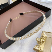 Bandeaux fins en diamant et cristal