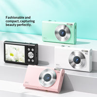 High-definition Digital Camera For Kids And Students Beauty-mode Selfie Camera Compact Point-and-shoot Camera