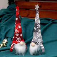 Elfos gnomos iluminados de Navidad