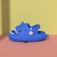 CHEDOIR petit requin bidirectionnel enfants pantoufles été fille fond souple mignon dessin animé bébé sandales femmes
