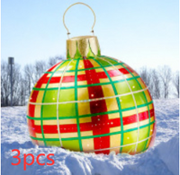 Inflatable PVC Christmas Ornament Balls