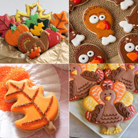 Ensemble d'emporte-pièces pour Thanksgiving, dinde, feuille d'érable, citrouille, écureuil, biscuits, moule à Biscoito, décoration de gâteau, emporte-pièce à Fondant