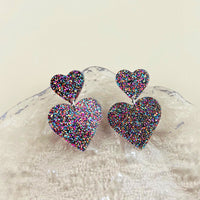 Acrylic Love Earrings Women Valentine's Day Personalized Jewelry