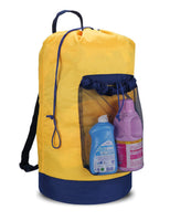 Mochila de lavandería sencilla y práctica.