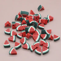 Soft Ceramic Fruit Shape Beads (50 Pcs)