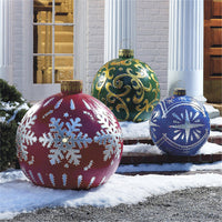 Inflatable PVC Christmas Ornament Balls