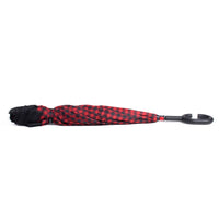 Parapluie à carreaux vichy inversé : rouge