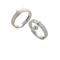 Kitty Bell Collar Rings