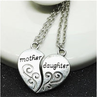 Collier Amour En Deux Parties Mère Et Fille
