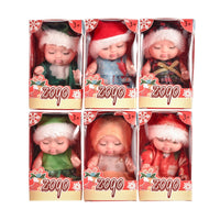 6PCS Mini Holiday Baby Dolls