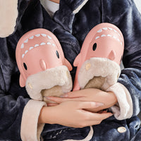 Winter Shark House Slippers