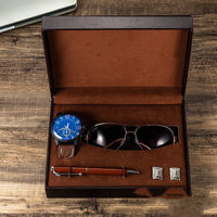 Watch Sunglasses Pen Cufflinks Gift Box Sets (Mens)