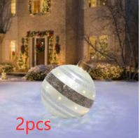Inflatable PVC Christmas Ornament Balls