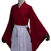 Cotton Kimono Kendo Pants Anime COS Women's Suit