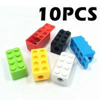 Plastic Building Block Shaped Pencil Sharpener
