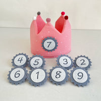Korean Ins Style Children's Birthday Hat Crown Ball Party Theme Hat Photography Photo Props