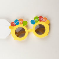 Birthday Glasses Xiaohongshu Same Style Internet Celebrity Funny Photography