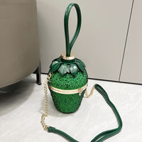 Rhinestone Strawberry Handbag