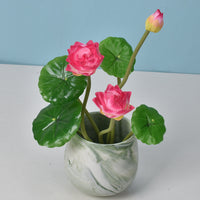 Simulation Lotus Wedding Decoration Photography Props