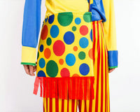Ensemble de spectacle de clown de costume d'Halloween