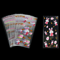 Easter Candy Plastic Treat Bags (50 Pcs)