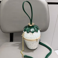 Rhinestone Strawberry Handbag