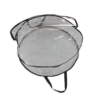 Round Pvc Transparent Wreath Storage Bag