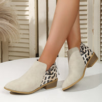 Chaussures de démarrage à dos léopard