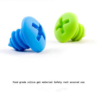 Screw Shaped White Wine And Red Wine Preservation Silicone Bottle Stopper