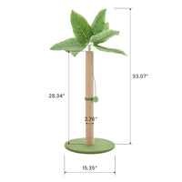Cat Scratching Post, 33 Cat Scratcher Tall Scratching Posts With Dangling Ball For Indoor Cats