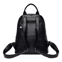 Sac à dos de voyage simple en cuir PU