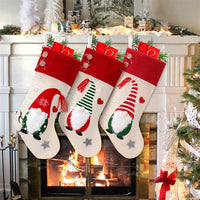 Medias navideñas de gnomo