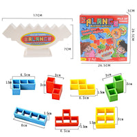 Jeu de puzzle d'équilibrage de tour Tetra Block