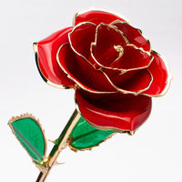 24K Gold-plated Rose Flower With A Gift Box