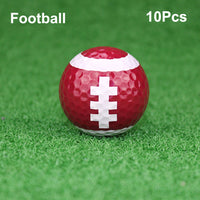 Sports Ball Design Golf Balls (10 Pcs)
