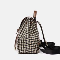 Sac à dos pied-de-poule