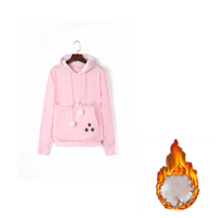 Lindas sudaderas con capucha con bolsillo para mascotas para gato