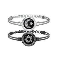 Sun-Moon Smart Sensing Couple Bracelets
