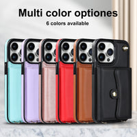 Crossbody Card Holder iPhone Case Multi-function Card Holder