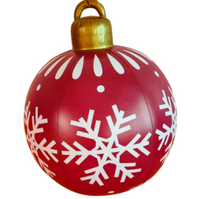 Inflatable PVC Christmas Ornament Balls