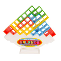 Jeu de puzzle d'équilibrage de tour Tetra Block