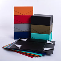 Colorful Folded Flip Top Gift Boxes
