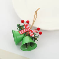 Hawthorn Bow Hemp Rope Jingling Bell Ornaments