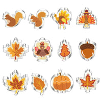 Ensemble d'emporte-pièces pour Thanksgiving, dinde, feuille d'érable, citrouille, écureuil, biscuits, moule à Biscoito, décoration de gâteau, emporte-pièce à Fondant