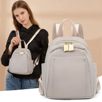 Mini sac à dos léger en tissu Oxford simple et à la mode
